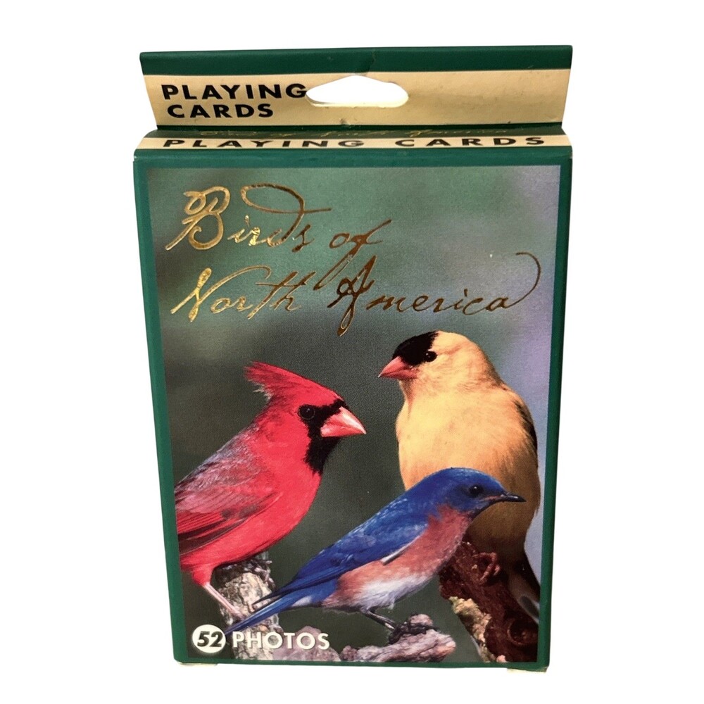 Birds of North America Playing Cards - Complete Set - Each Card Unique Picture!
